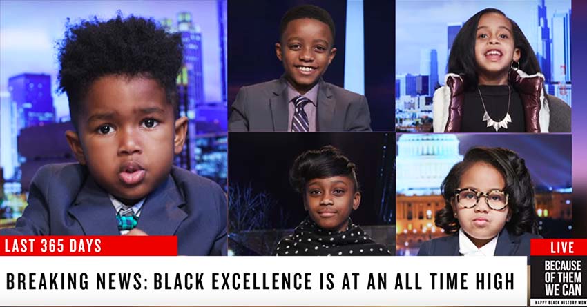 Kids Report On Black Excellence