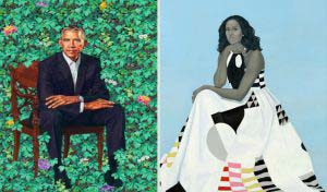 The Obamas’ Official Portraits