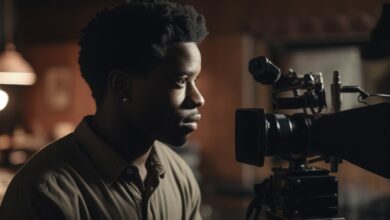 image of a filmmaker