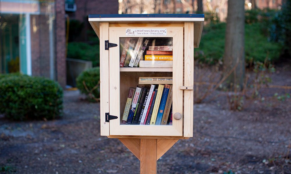 StuyTown Little Library Front View 1000x666px