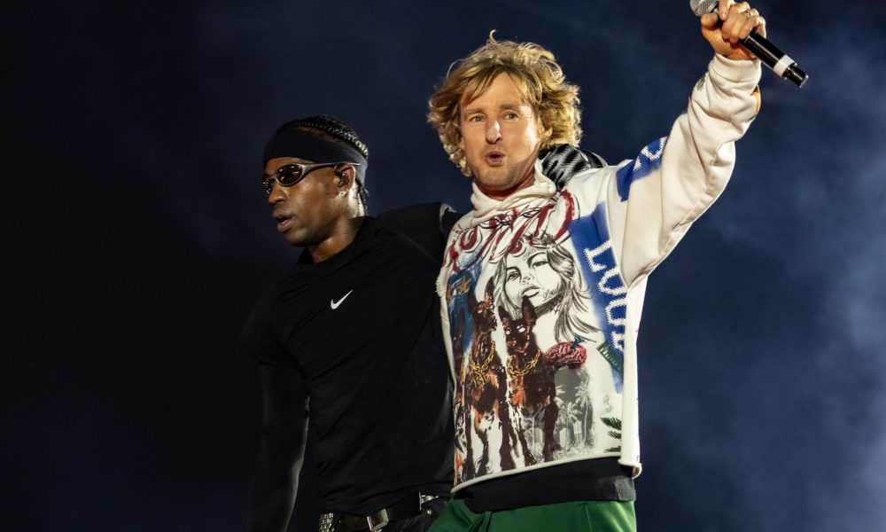 The official movie photo for Rolling Loud The Movie teaser featuring stars Travis Scott and Owen Wilson - Photo by KishanChauhan_@cactuskish_Travis Scott