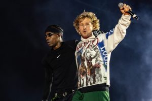The official movie photo for Rolling Loud The Movie teaser featuring stars Travis Scott and Owen Wilson - Photo by KishanChauhan_@cactuskish_Travis Scott