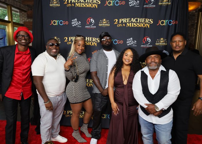 Cast and creators of 2 Preachers On A Mission celebrate the Atlanta red-carpet premiere - Photos Courtesy of JaroGO Media
