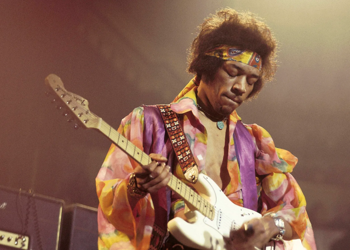 Jimi Hendrix in 1970 (Getty Images)