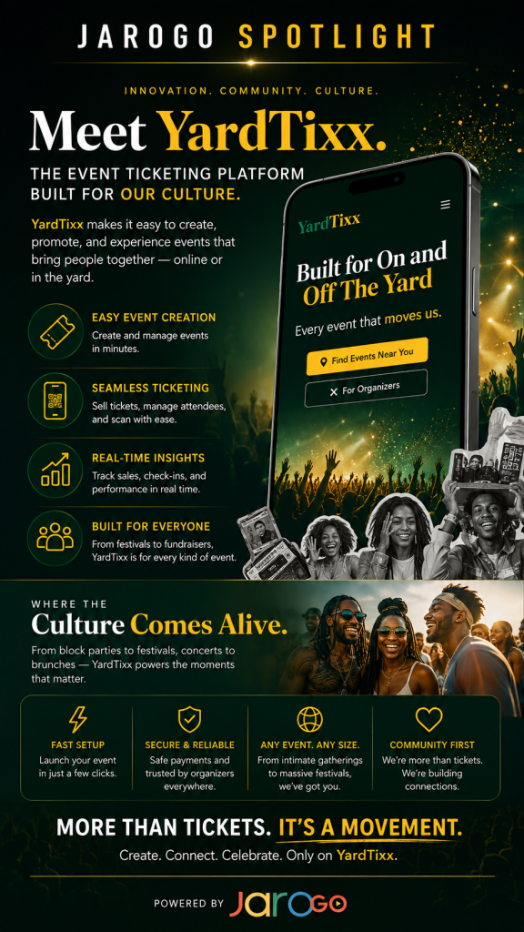 YardTixx Brings Culture-First Ticketing to HBCUs 1 Yardtixx jarogo01
