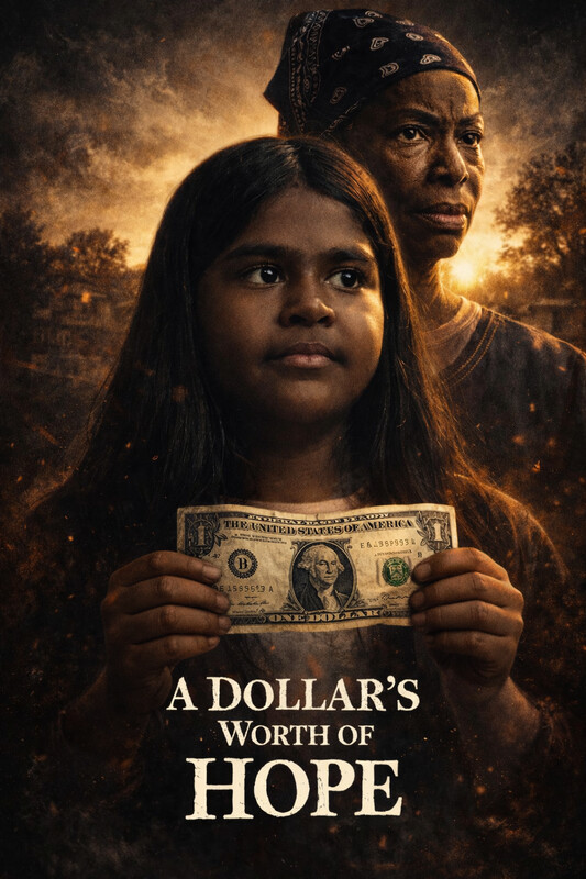 Official poster for A Dollar's Worth of Hope, a PVIFF 2026 finalist short film directed by EP McKnight.