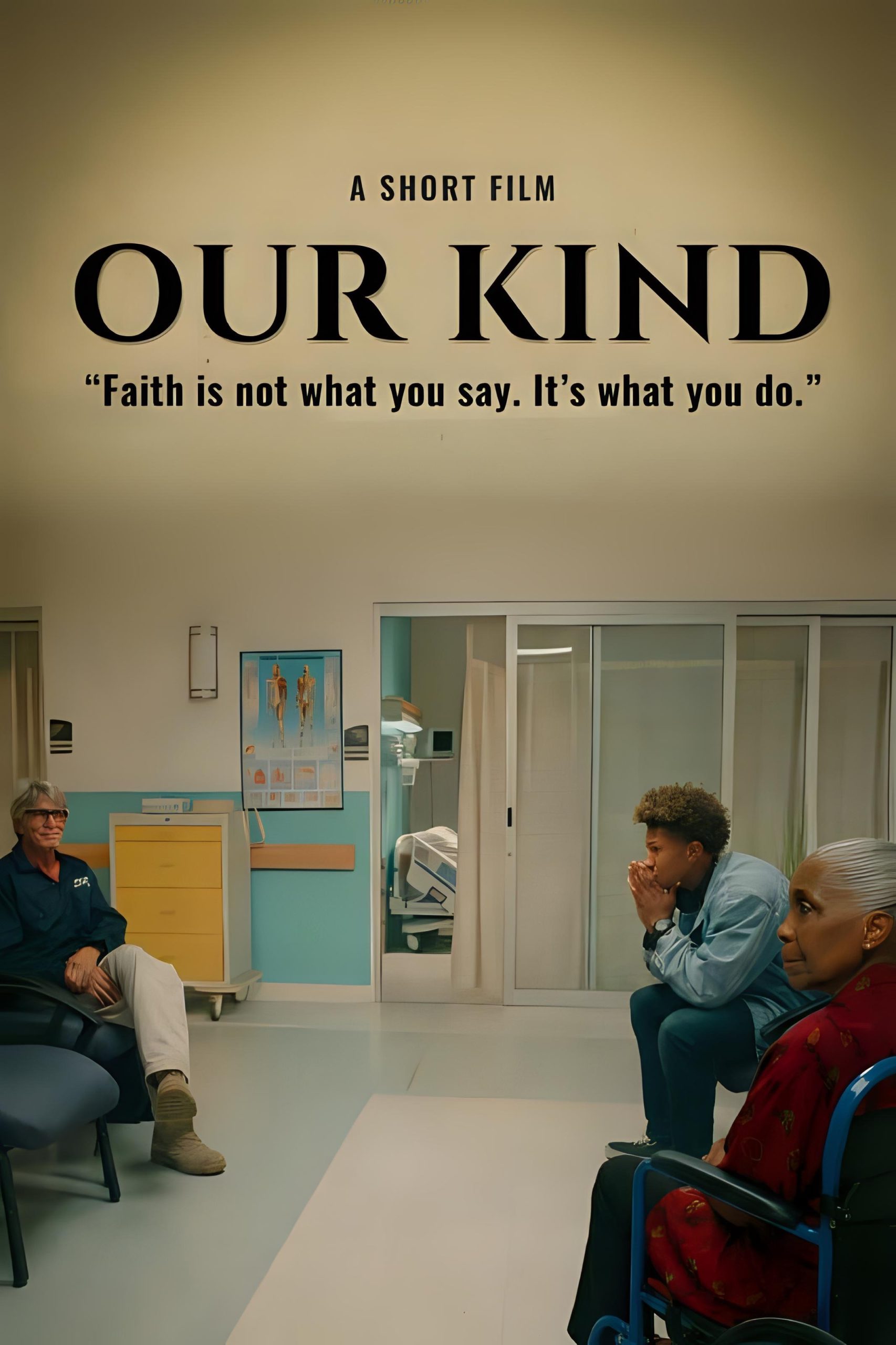 Official promotional poster for Our Kind, a PVIFF 2026 finalist drama directed by Nia Hill and featuring Starletta DuPois, Eric Roberts, Kyrel Jaundoo, and Malinda Williams.